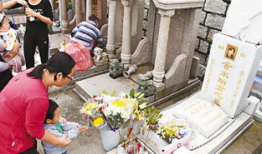 黄家驹墓地照片,缅怀摇滚传奇，永恒的音乐灵魂